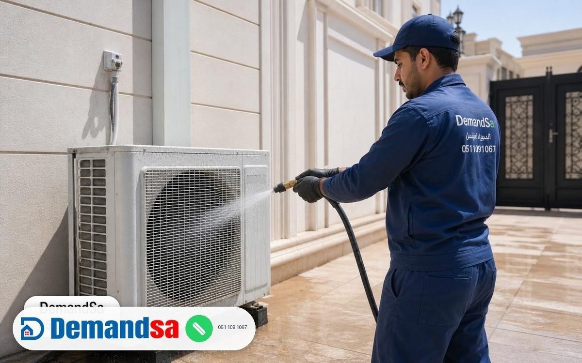AC Outdoor Condenser Coil Deep Chemical Cleaning: Sand Clogging & High-Pressure Cutout Fixes