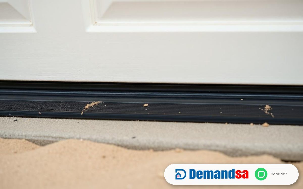 Garage Door Weather Stripping & Bottom Seals: Sandstorm Ingress & Heat Barrier Protection