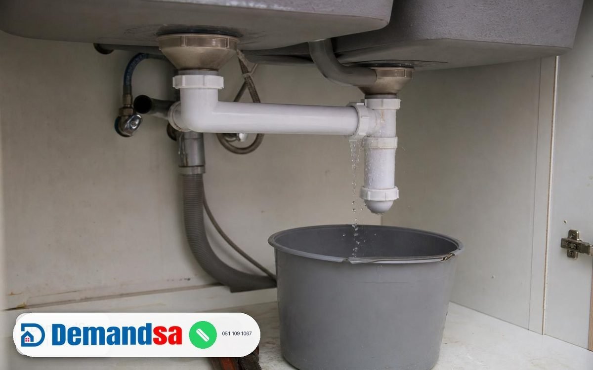 Kitchen Sink Plumbing Leaks: Fixing P-Traps, Strainers, Pull-Out Faucets & Garbage Disposals