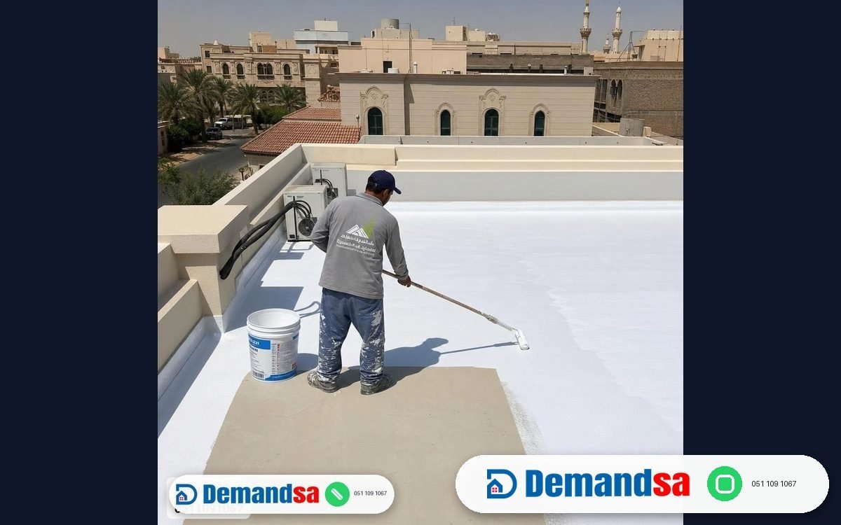 Polyurethane Liquid Waterproofing & Thermal Reflective Roof Coatings for Saudi Villas